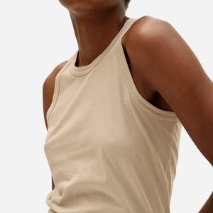 Everlane The Organic Cotton Cutaway Tank